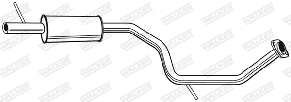 Centre Muffler 23881