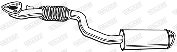 Front Muffler 23713