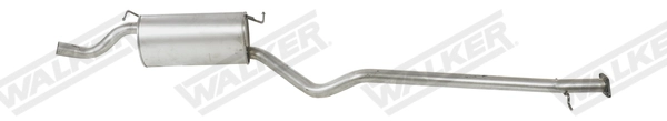Centre Muffler 22656