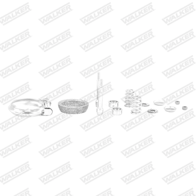 WALKER 86263 Mounting Kit, muffler