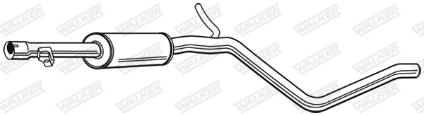 Centre Muffler 22934