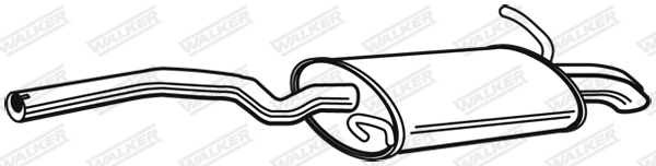 Rear Muffler 23183
