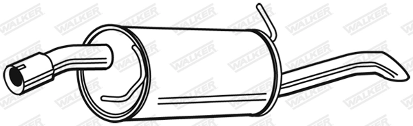 Rear Muffler 23920