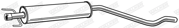Centre Muffler 23140