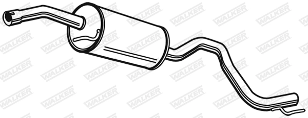 Centre Muffler 22771