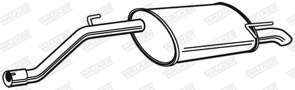 Rear Muffler 23348