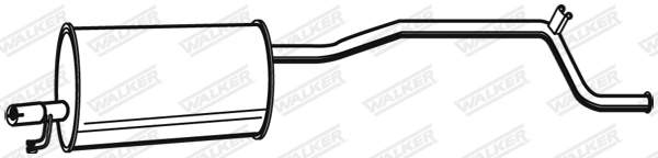 Rear Muffler 21619