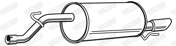 Rear Muffler 23381