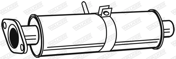 Front Muffler 23059
