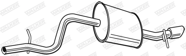 Rear Muffler 23717