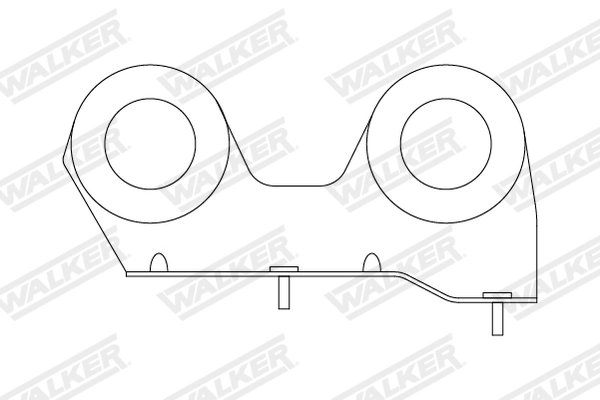 Mount, exhaust system 82959