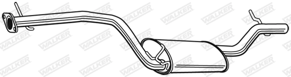 Rear Muffler 23101