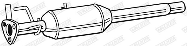 Soot/Particulate Filter, exhaust system EVO C 73221