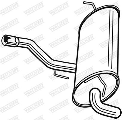 Rear Muffler 24119