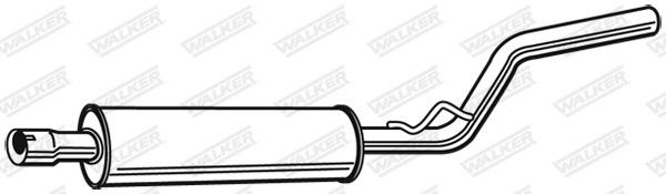 Centre Muffler 23303
