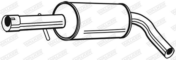 Centre Muffler 22719