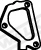 Gasket, exhaust pipe 80443