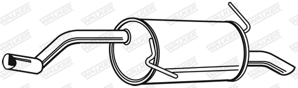 Rear Muffler 23975