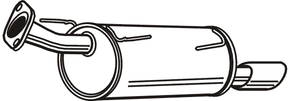 Rear Muffler 24178