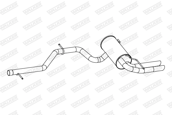 Rear Muffler 24264