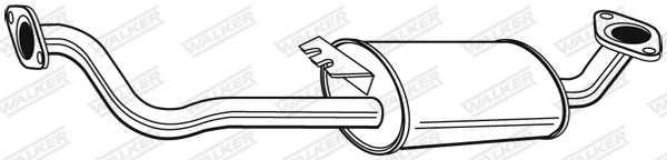 Centre Muffler 22588