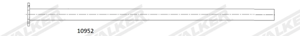 Exhaust Pipe 10952