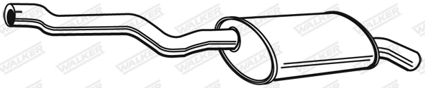 Rear Muffler 23496