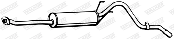Rear Muffler 16772