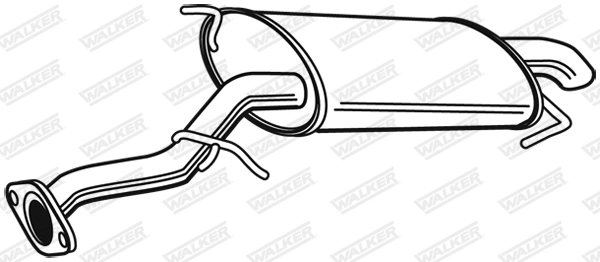 Rear Muffler 23326