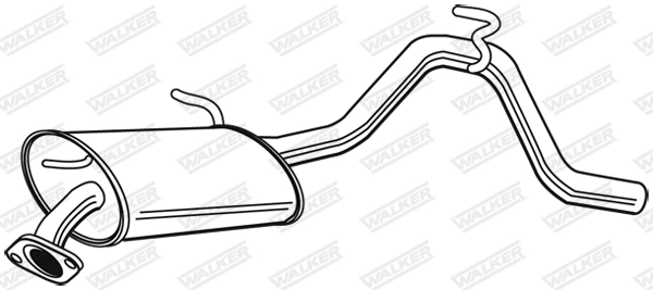Rear Muffler 23274
