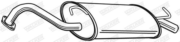 Rear Muffler 23327