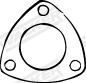 Gasket, exhaust pipe 80733