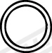 Gasket, exhaust pipe 82947