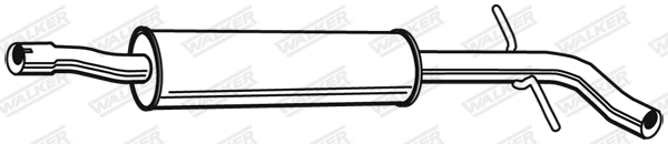 Centre Muffler 24053