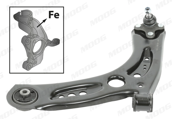 Control/Trailing Arm, wheel suspension VO-WP-13841