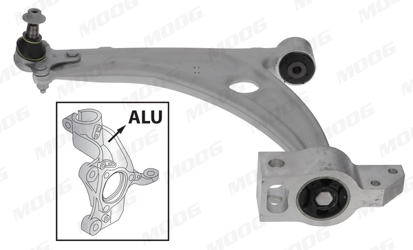 Control/Trailing Arm, wheel suspension Hybrid Core VO-WP-5008