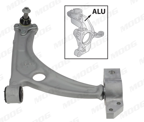 Control/Trailing Arm, wheel suspension Hybrid Core VO-WP-5009