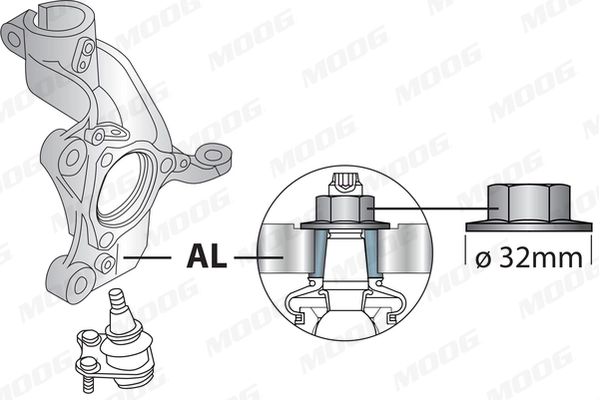 Ball Joint Hybrid Core VO-BJ-5012