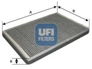 Filter, cabin air 54.169.00