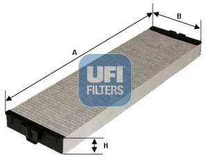 Filter, cabin air 54.157.00