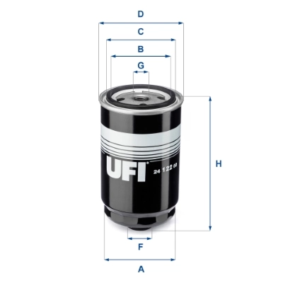Fuel Filter 24.122.00