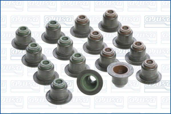 AJUSA 57023100 Seal Set, valve stem