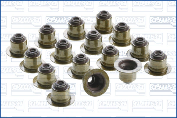 AJUSA 57039100 Seal Set, valve stem