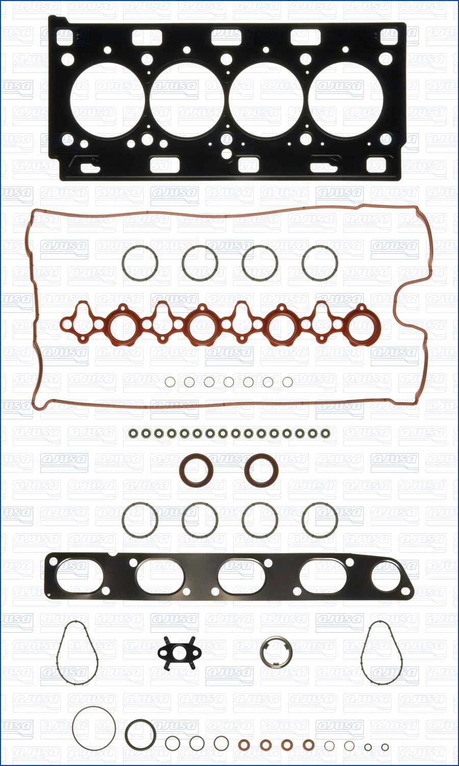 Gasket Kit, cylinder head MULTILAYER STEEL 52226200