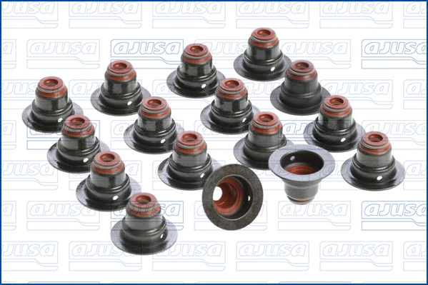 AJUSA 57039000 Seal Set, valve stem