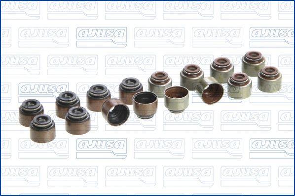 AJUSA 57031600 Seal Set, valve stem