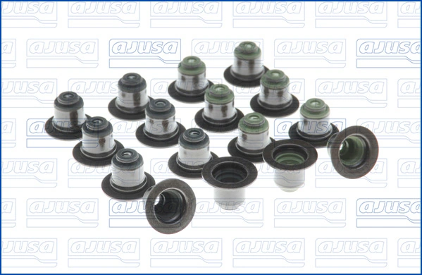 AJUSA 57053600 Seal Set, valve stem