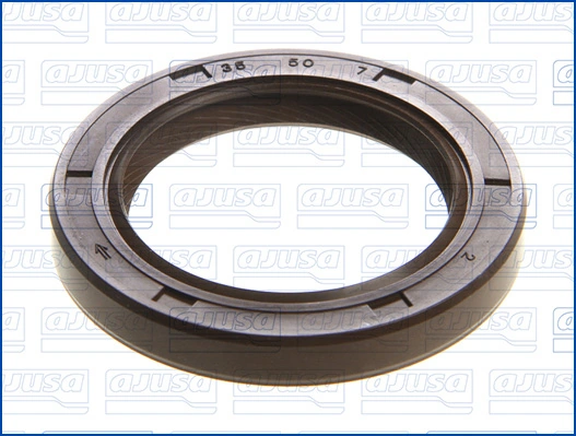 Shaft Seal, crankshaft 15012900
