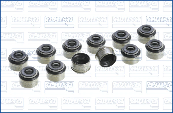 AJUSA 57037500 Seal Set, valve stem