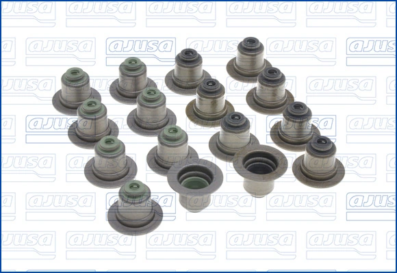 Seal Set, valve stem 57043100